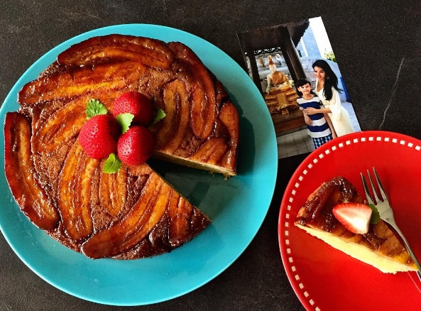 Resep Bolu Pisang Caramel ala Farah Quinn