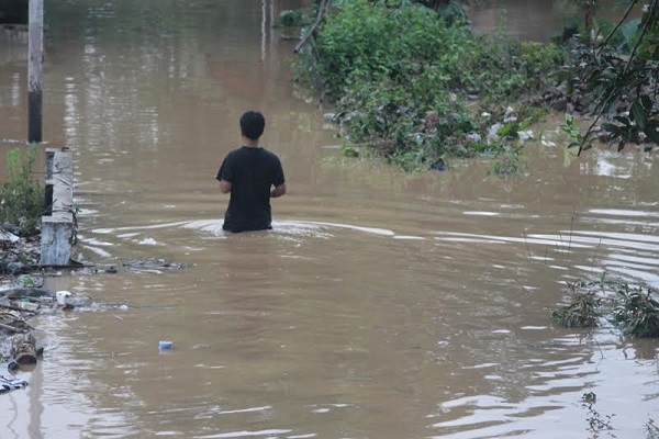 Bengawan Solo Meluap, Warga : Sudah Biasa
