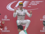Rosberg Juara di Baku, Rio Haryanto Finis Paling Buncit