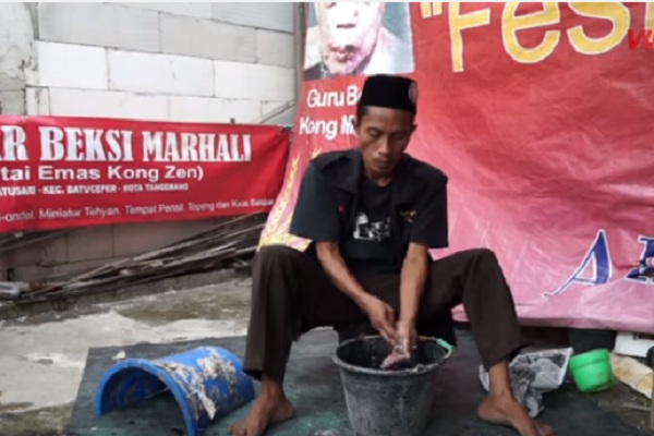 Ondel-ondel Kertas ala Bang Suki