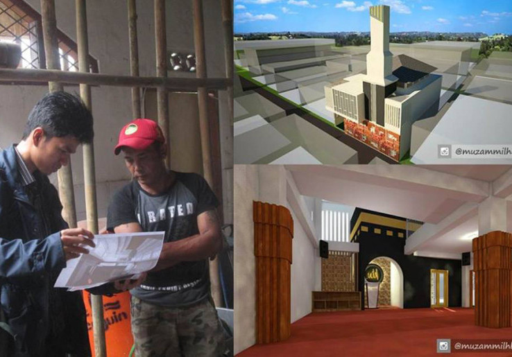 Pengalaman Muzammil Jadi Imam di Masjid Hasil Rancangannya