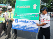 Jelang Lebaran, Dishubkominfo Solo Mulai Pasang RPPJ