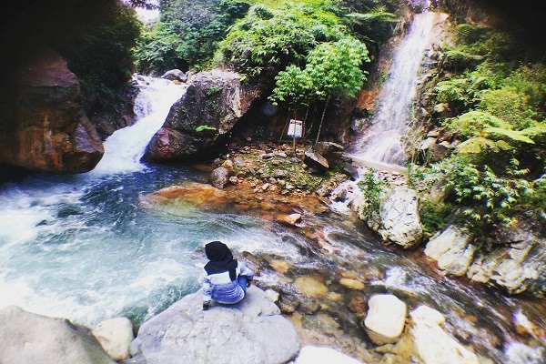 Curug Ciburial Si Induk Curug Leuwi Hejo