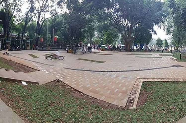 Taman Ekspresi Tempat Ngabuburit Favorit Warga Bogor