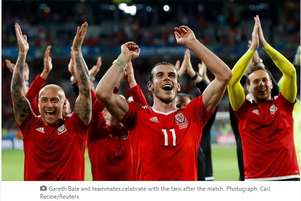 Singkirkan Belgia, Wales Tantang Portugal di Semifinal Euro 2016