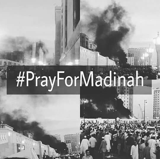 Bom di Masjid Nabawi, #PrayForMadinah Jadi Trending Topic
