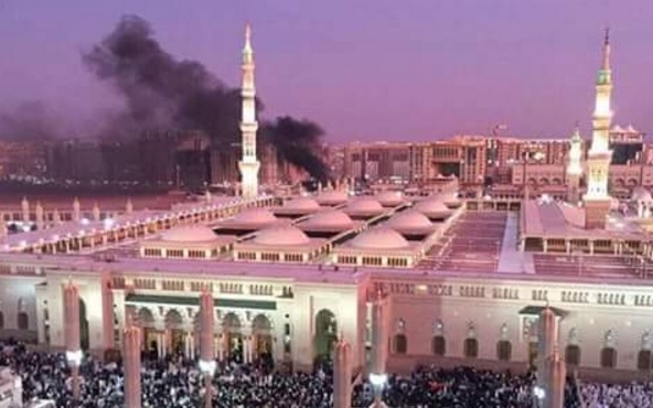 Video Detik-Detik Meledaknya Bom di Masjid Nabawi