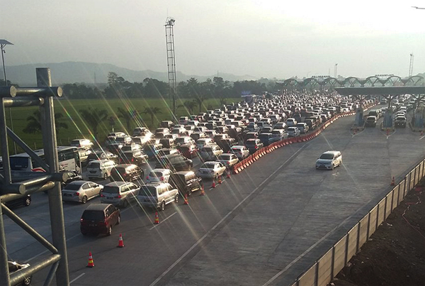 TMC Polda Metro Jaya, Arus Balik Mulai Padati Sejumlah Ruas Tol