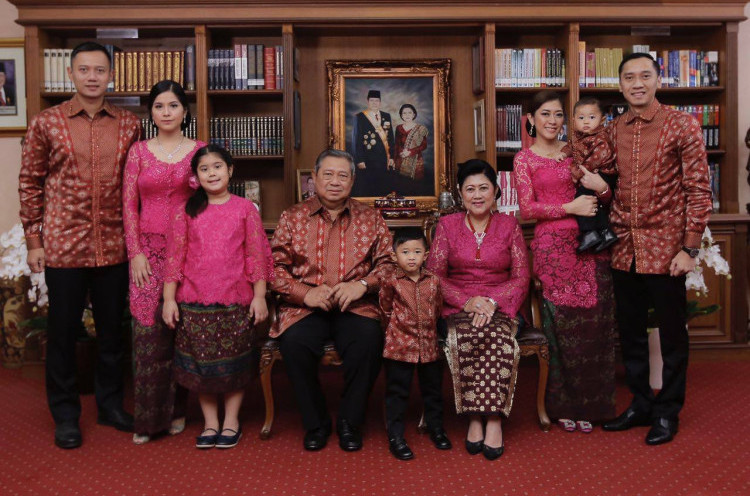 Seragam Lebaran Ala Keluarga SBY