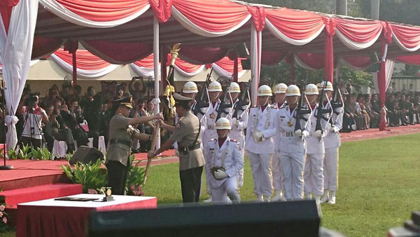 Serah Terima Jabatan Kapolri Dilakukan Hari Ini