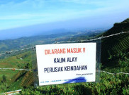 Tragedi Amarilis Terulang, Anak Alay Dilarang Masuk Terasering Argapura