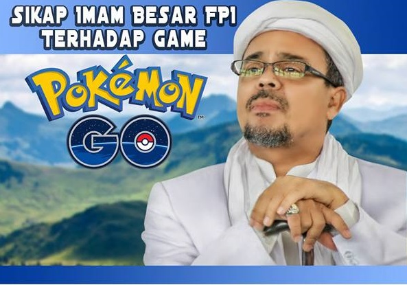 Kata Ketua FPI Soal Fenomena Pokemon Go