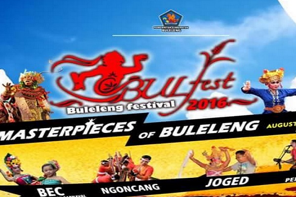 Festival Buleleng 2016 Tampilkan 100 Penari Tarian Khas Kota Singa Ambara Raja