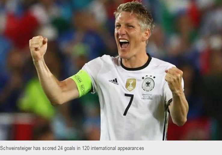 Bastian Schweinsteiger Pensiun dari Timnas Jerman