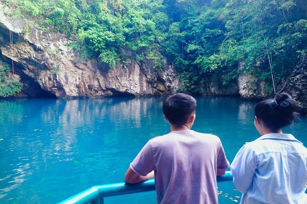 Danau Biru Keindahan Tersembunyi di Balik Laut Kolaka Utara