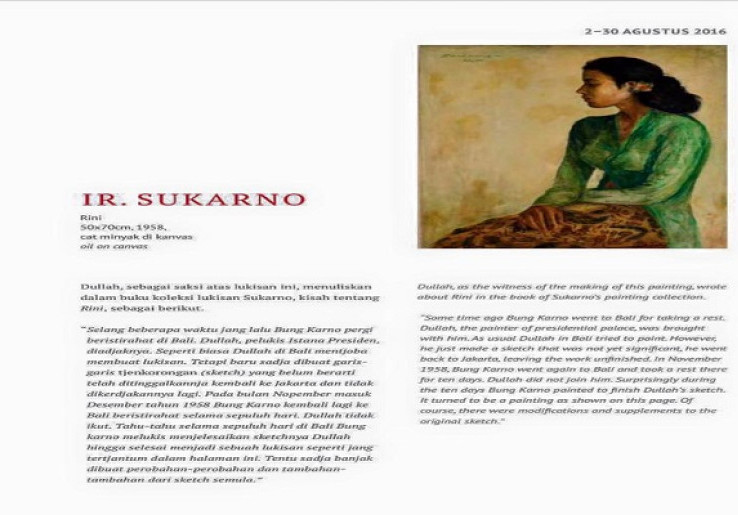 Buku-buku Langka Dihadirkan di Pameran Koleksi Karya Seni Istana Kepresidenan