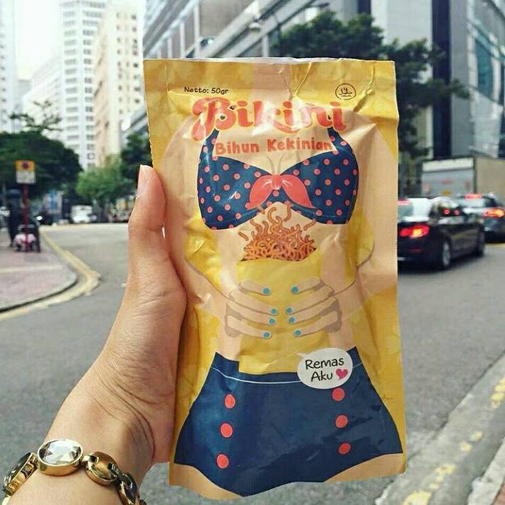 Berkemasan Bikini dengan Tagline 