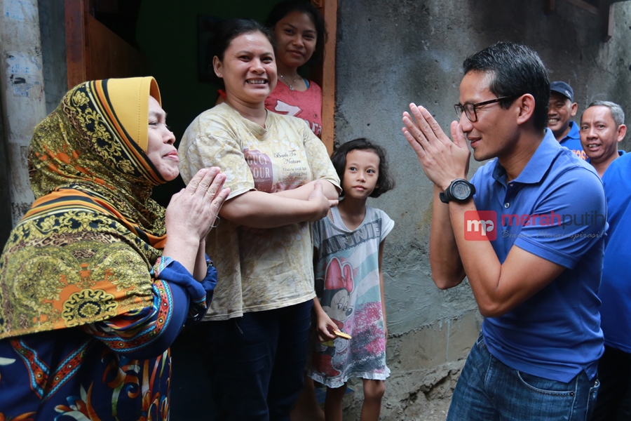 Sandiaga Uno Mulai Blusukan di Jakarta