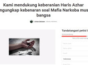 Petisi Dukungan untuk Hariz Azhar Ditandatangani Ribuan Orang