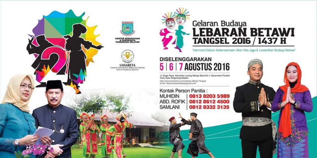 Mengenal Betawi Di Lebaran Betawi Tangsel 2016 Merahputih 9706