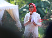 Cantiknya Airin Rachmi Diany di Lebaran Betawi Tangsel 2016