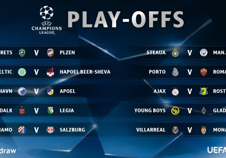 UEFA Umumkan Hasil Undian Play-Off Liga Champions