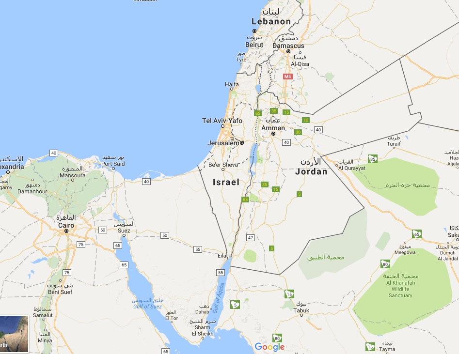 Miris, Google Hapus Palestina dari Peta
