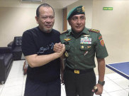 Letjen TNI Edy Rahmayadi dan La Nyalla Mattalitti Bahas PSSI di Rutan Kejagung 