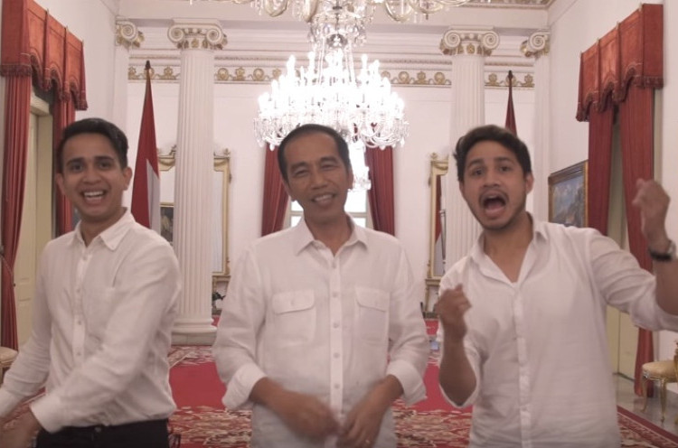 Bukan di Channel Kaesang, Jokowi Tampil Gokil Bersama 2 YouTubers