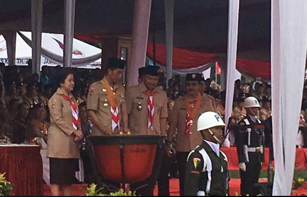 Kemenpora Kucurkan Rp91 Miliar untuk Kwarnas Pramuka