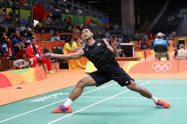  Tommy Sugiarto Melaju ke Babak 16 Besar Olimpiade Brasil 