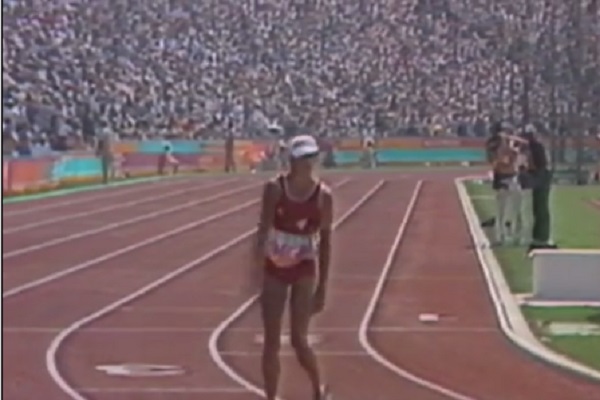 Finis Maraton Terbaik Olimpiade dari Gabriela Andersen-Schiess