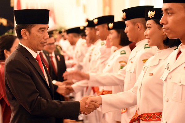 Anggota Paskibraka Diharap Dapat Tanggulangi Kenakalan Remaja