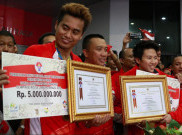 Selain Bonus Rp5 Miliar, Tontowi/Liliyana Juga Dapat Tunjangan Rp20 Juta per Bulan