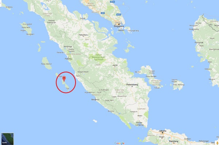  Gempa Bumi Megathrust Guncang Kepulauan Mentawai