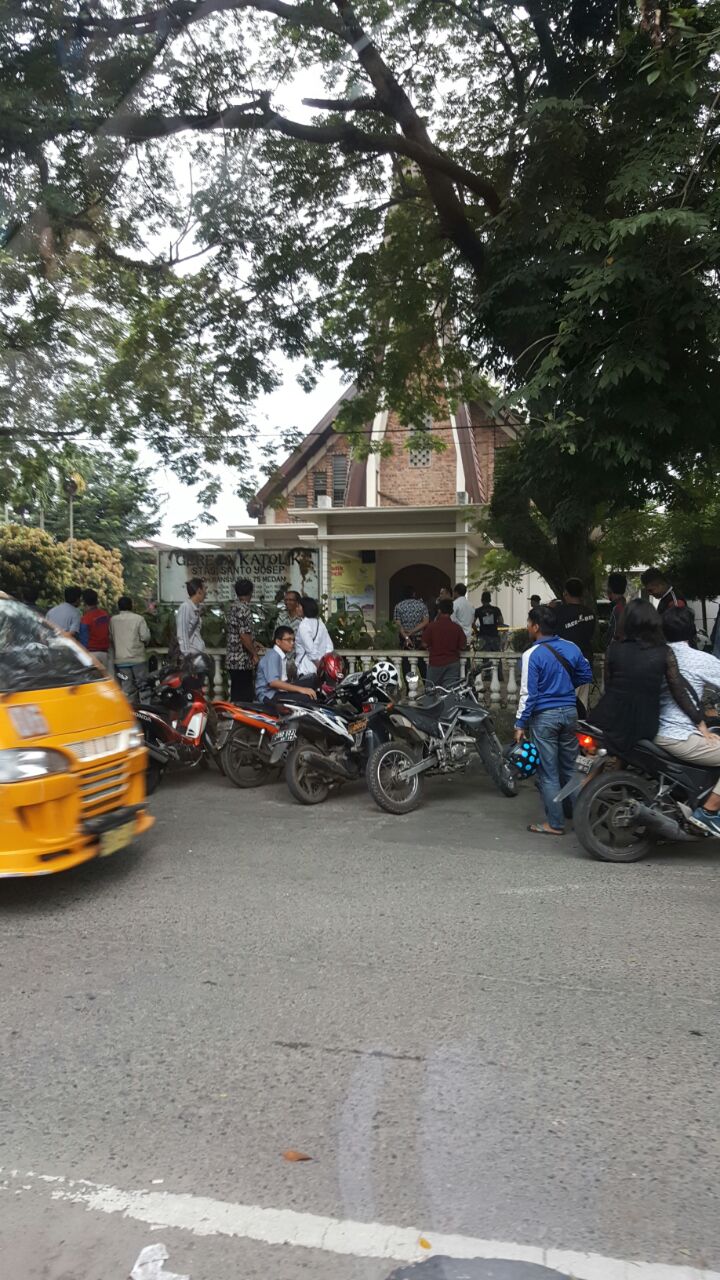 Ini Kronologi Teror Bom di Gereja Santo Yosef Medan