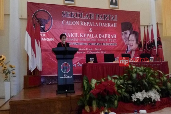 Kata Megawati soal Sekolah Partai