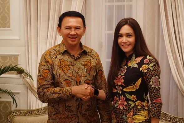 Bunda Maia Akrab dengan Ahok, Apa Kata Ahmad Dhani?