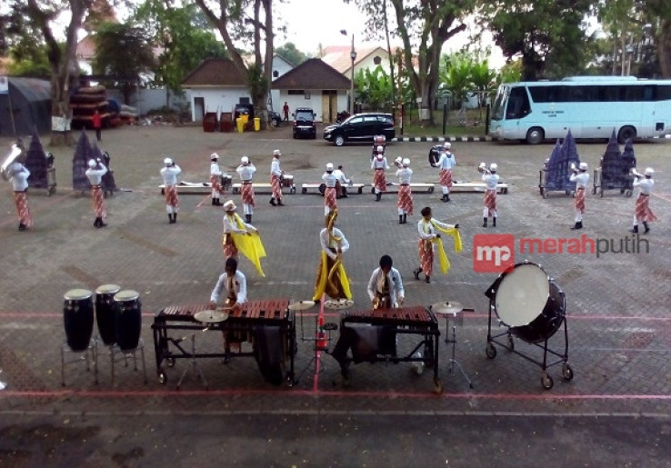 Kisah Rama Shinta Jadi Tema Musikal Tim Drum Band Banten di PON 2016