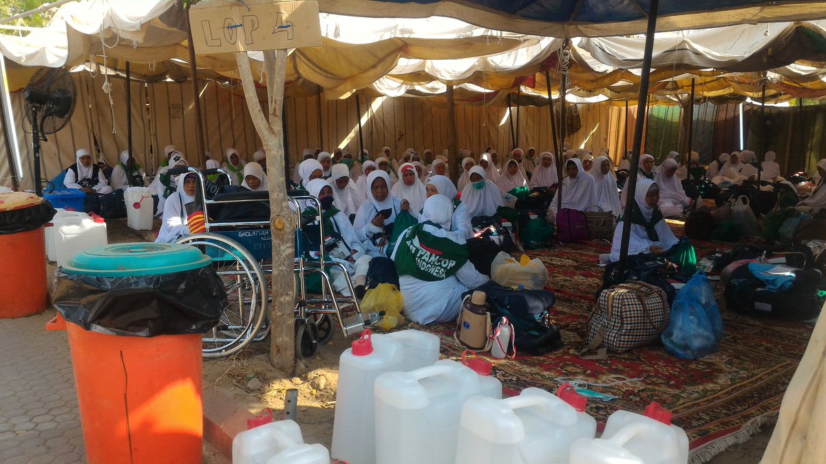Suasana Jemaah Haji Indonesia Menjelang Wukuf di Arafah