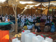 Suasana Jemaah Haji Indonesia Menjelang Wukuf di Arafah