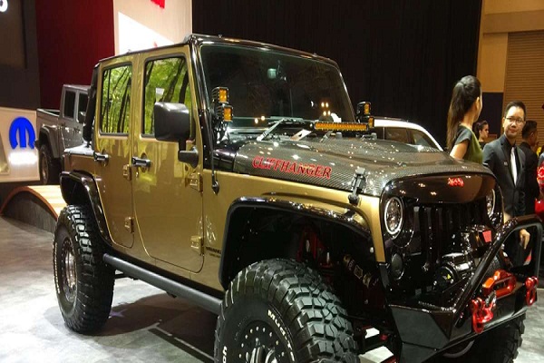 Modifikasi Ekstrim Jeep Wrangler 'Cliffhanger Edition'