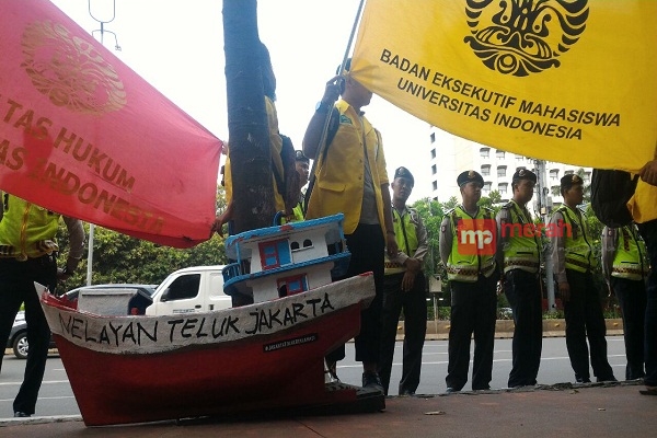 Tolak Reklamasi Teluk Jakarta, BEM UI: Pemerintah Langkahi Proses Hukum
