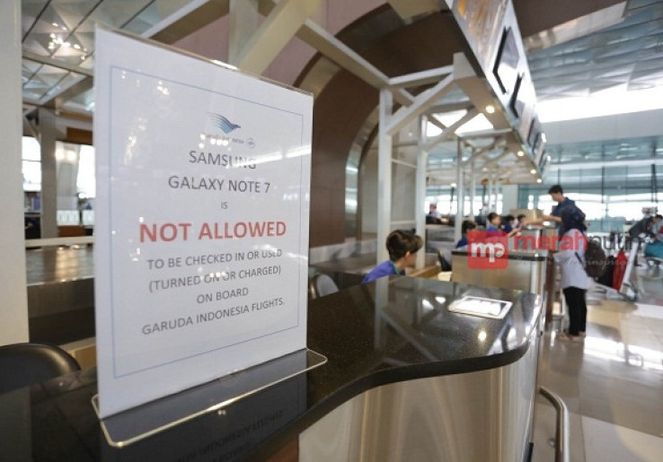 Garuda Indonesia Larang Penumpang Aktifkan Galaxy Note 7