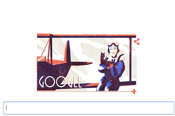 Google Doodle Peringati 107 Tahun Jean Batten, Siapa Dia? 