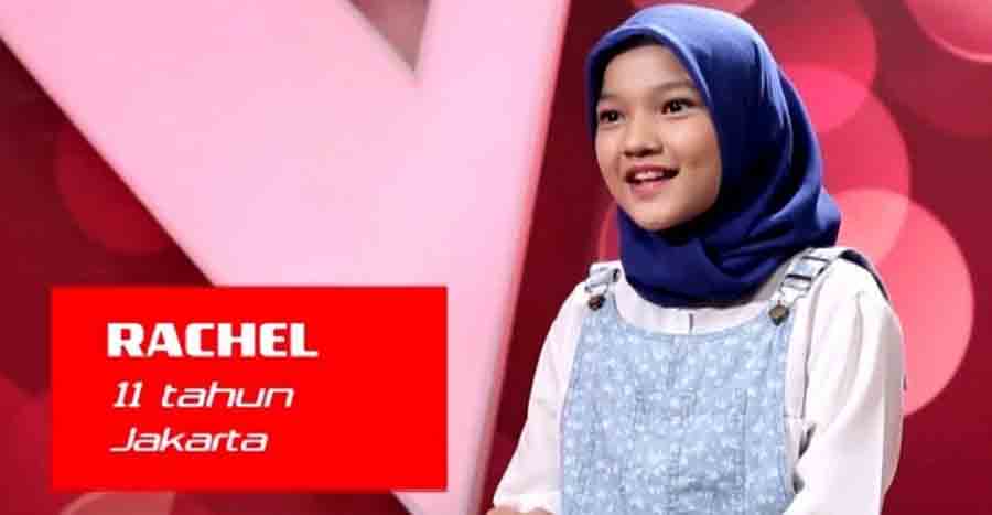 Rachel, Hijabers Cilik Bersuara Unik Buat Agnez Mo Terpukau