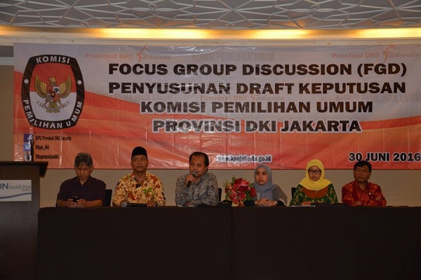 KPUD DKI: Semua Berkas Wajib Dipenuhi Paslon