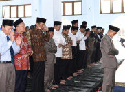 Presiden Jokowi Salat Id di Masjid Istiqlal