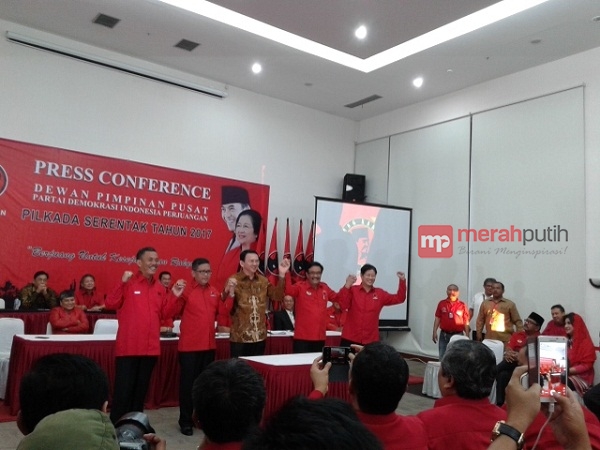 Sah! Ahok-Djarot Jadi Pasangan dari PDIP