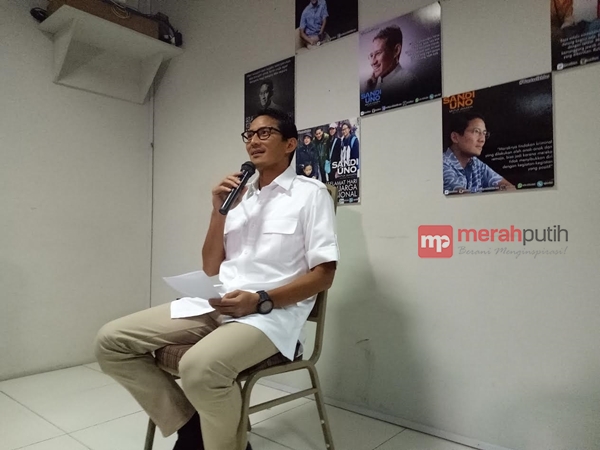 Pertemuan Koalisi Partai Kekeluargaan, Ini Tanggapan Sandiaga Uno